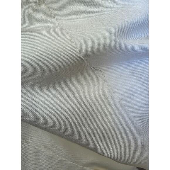 ETRO Italy White A-Line Pleated Skirt Size 36 US 2 Formal Midi Cotton Blend - Picture 7 of 7